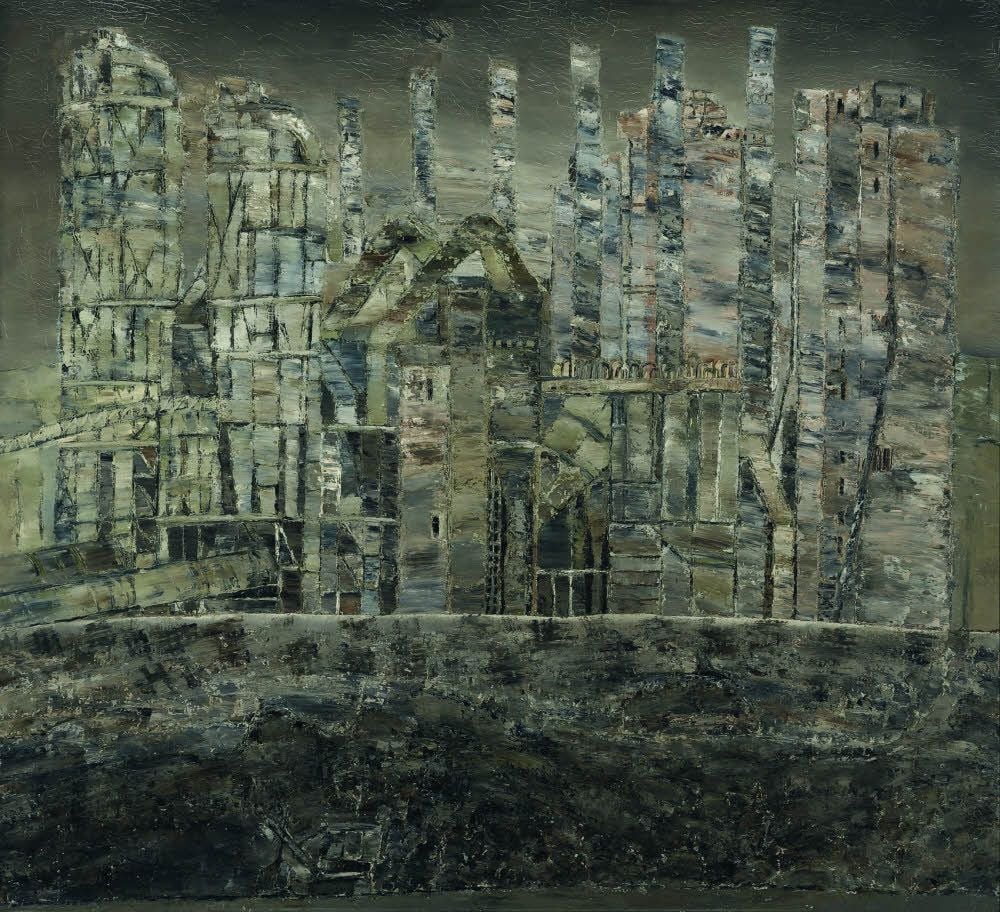 Ein Hauptwerk im Schaffen von Gerhard Schwarz: „Zementwerk Karsdorf“ (1982)