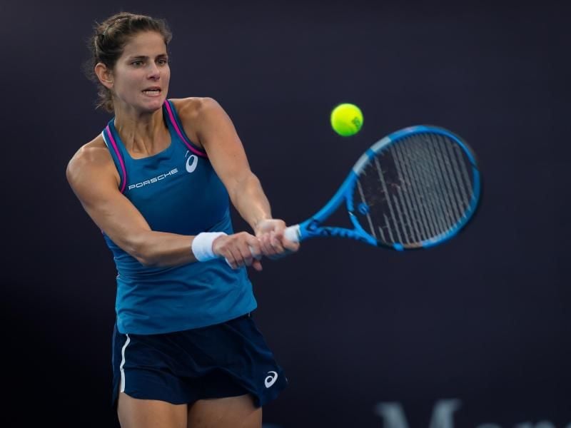 Julia Görges rückt in der Weltrangliste auf Rang neun vor. Foto: Afp7