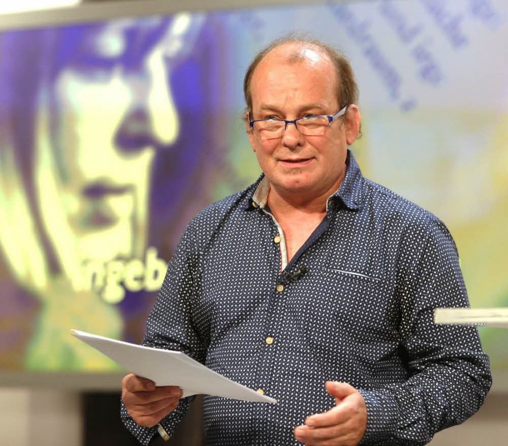 Peter Wawerzinek, 2015 bei einem Vortrag in Klagenfurt (Österreich)