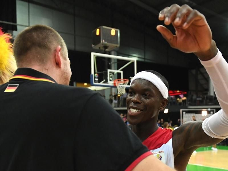 Mit 30 Punkten war Dennis Schröder, wie auch schon in den Spielen zuvor, deutscher Top-Scorer. Foto: Hendrik Schmidt