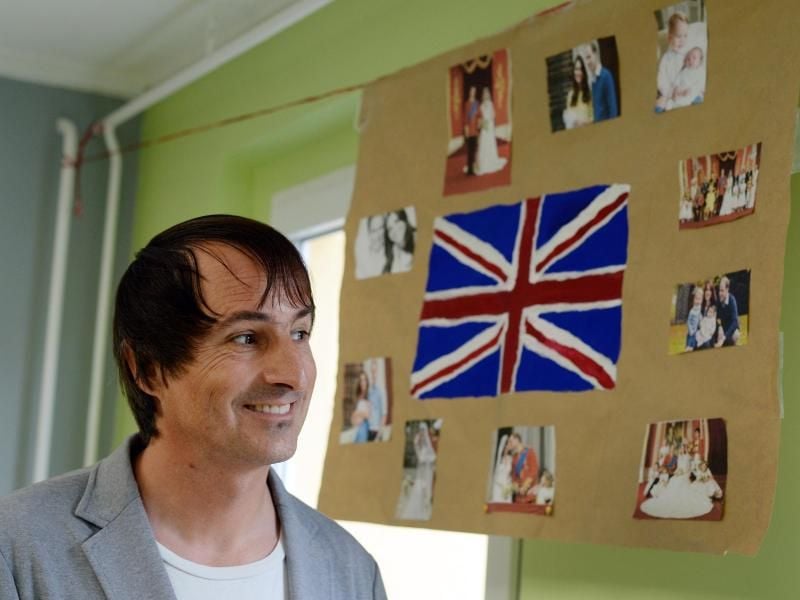 Sozialarbeiter Eckhard Baumann im Kinder- und Jugendhaus Bolle in Marzahn. Foto: Jens Kalaene