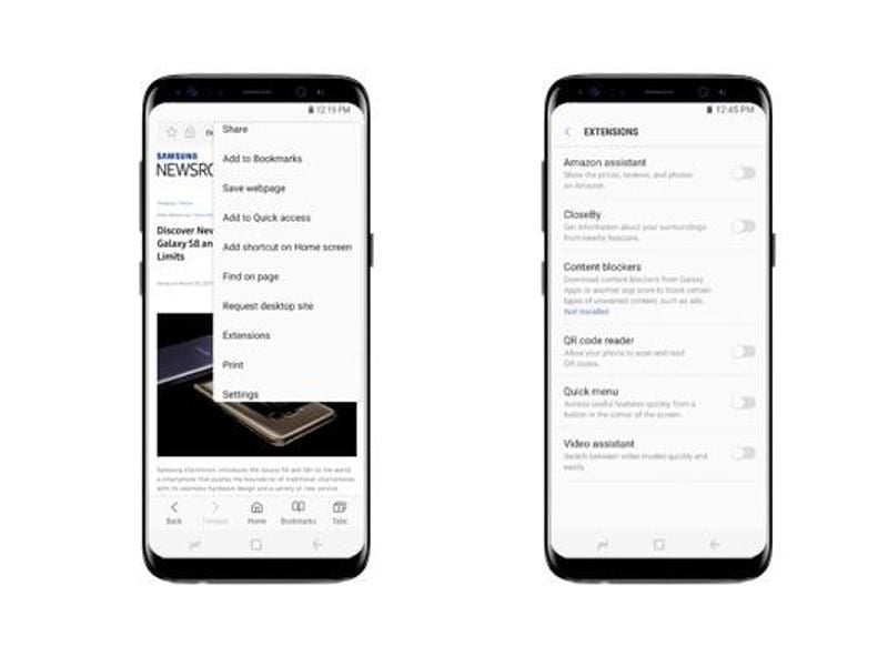 Samsung Internet steht nun allen Android-Geräten zur Verfügung. Foto: Samsung/dpa