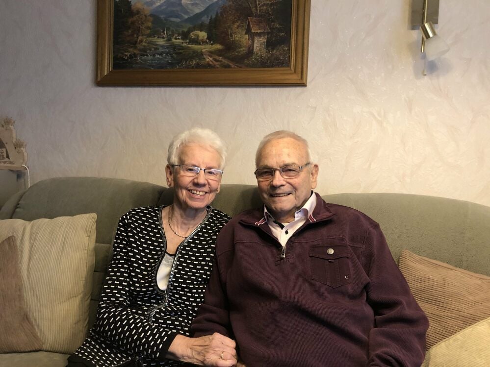 Ursula und Dieter Baumann sind seit 65 Jahren miteinander verheiratet.