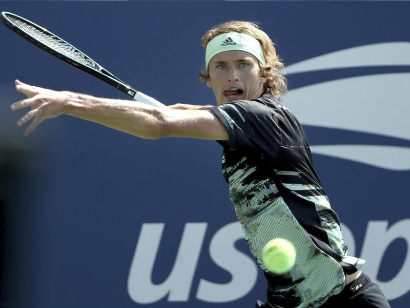 Ist bei den US Open gefordert: Alexander Zverev. Foto: Kevin Hagen/AP
