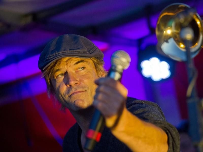 Campino beim Konzert in Anklam. Foto: Stefan Sauer
