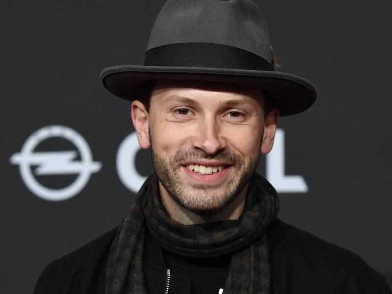 Schauspieler Franz Dinda bei der Verleihung des "New Faces Award 2016". Foto: Soeren Stache
