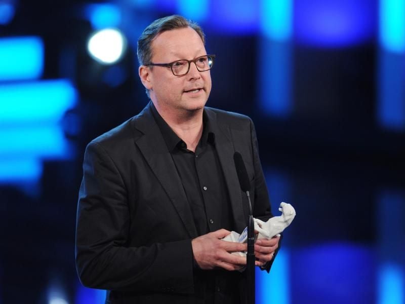 Der Schauspieler Matthias Brandt bei der Verleihung des Bayerischen Fernsehpreises (2015). Foto: Tobias Hase
