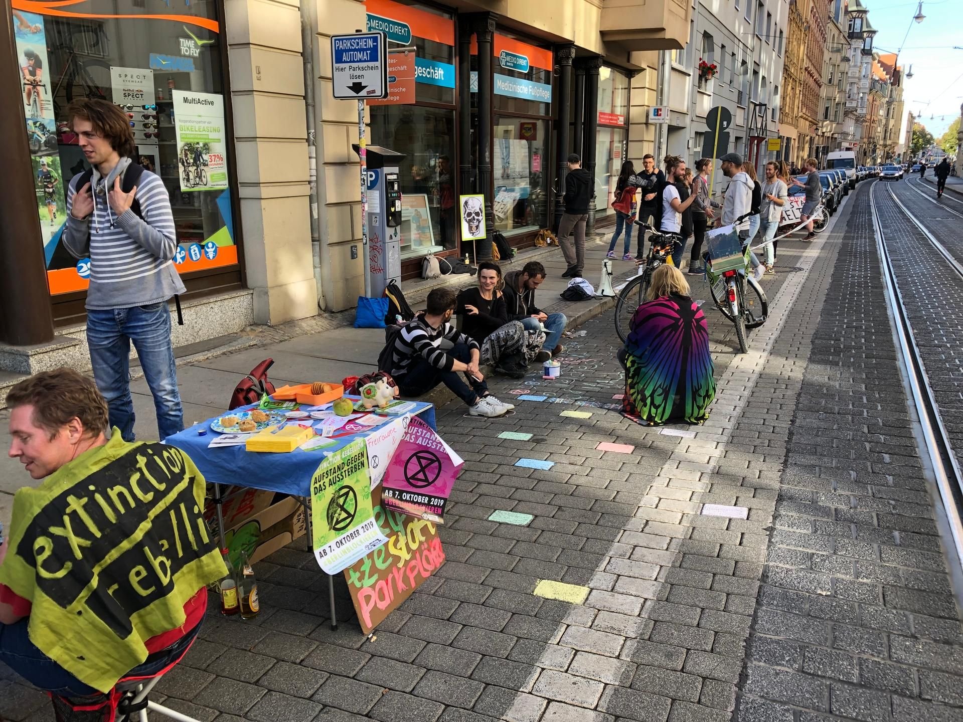 Protest in der Geiststraße