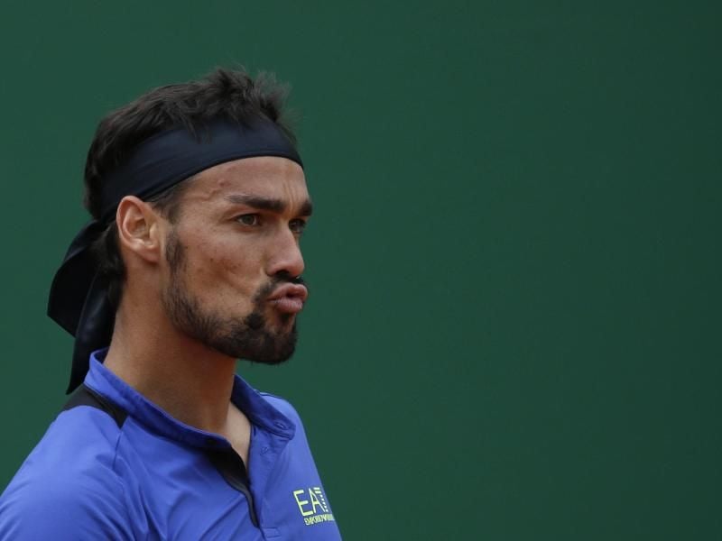Fabio Fognini. Foto: Claude Paris/AP/Archivbild