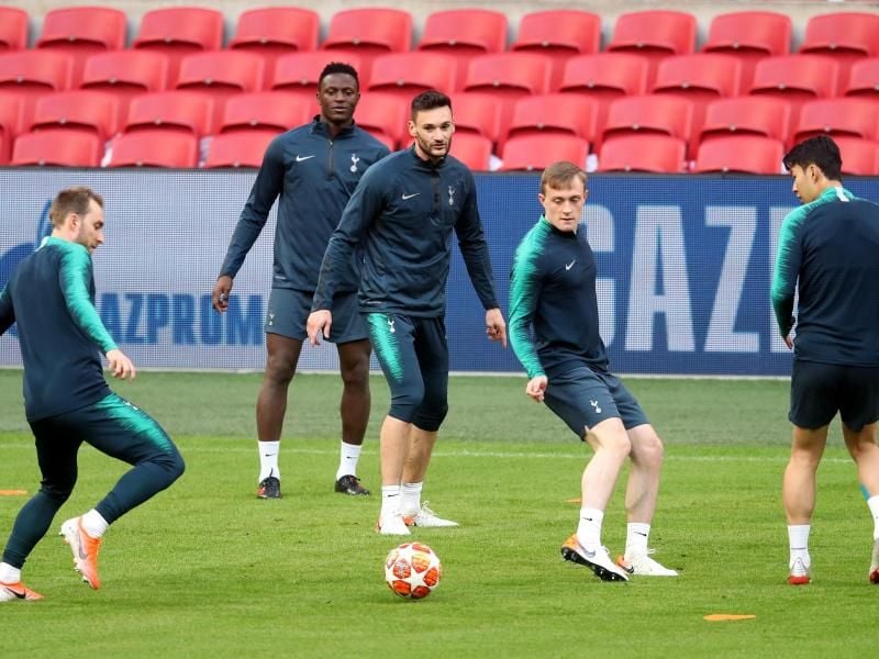 Tottenham Hotspur will den Rückstand in Amsterdam aufholen. Foto: Adam Davy/PA Wire