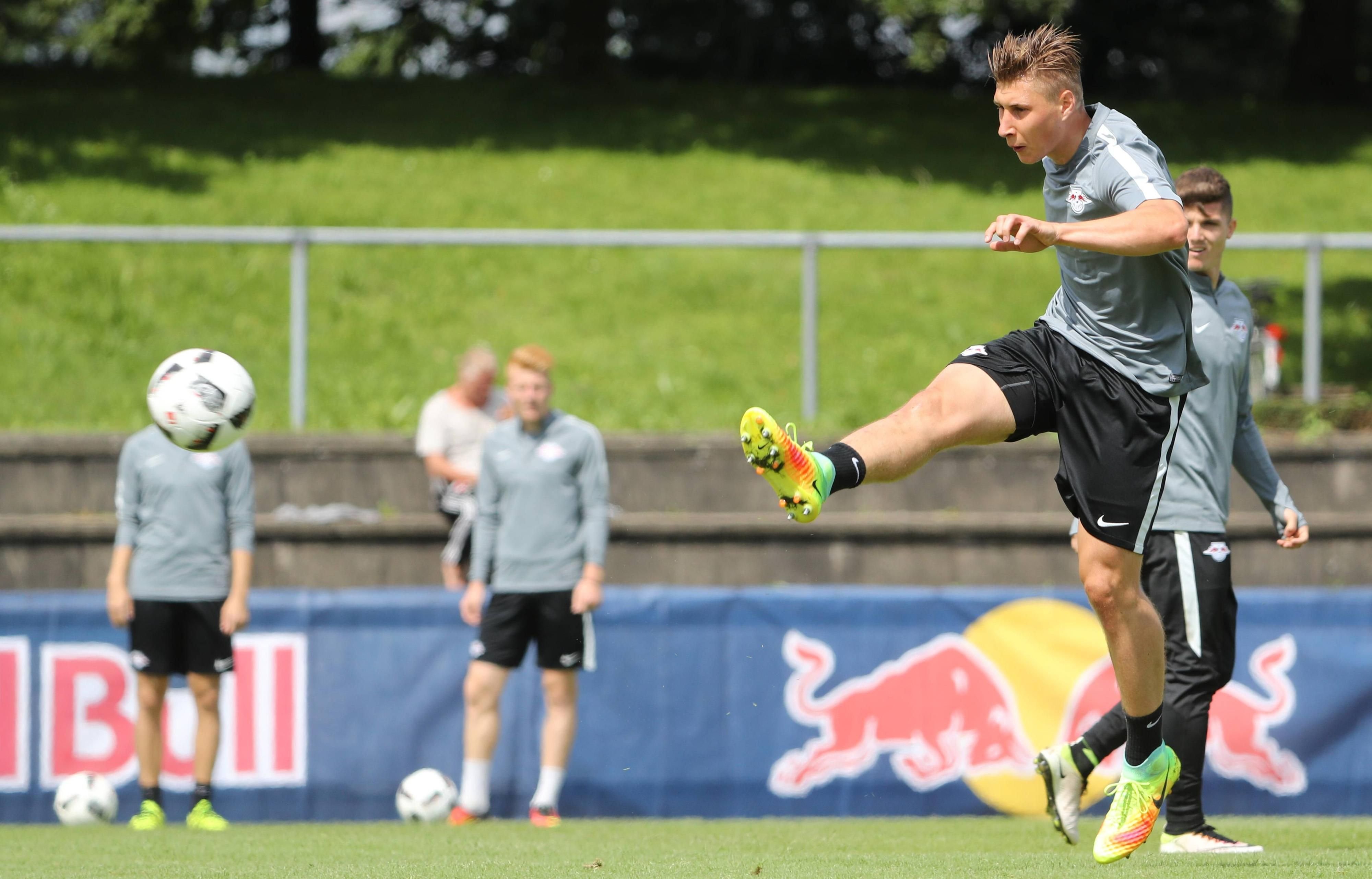Ambitioniert und zielgerichtet: Willi Orban im RB-Trainingslager.