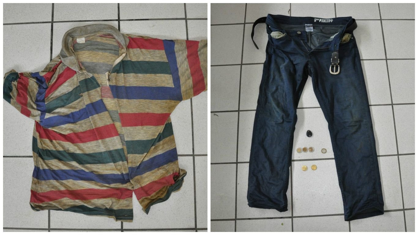 Diese Kleidungsstücke trug der Tote am Körper