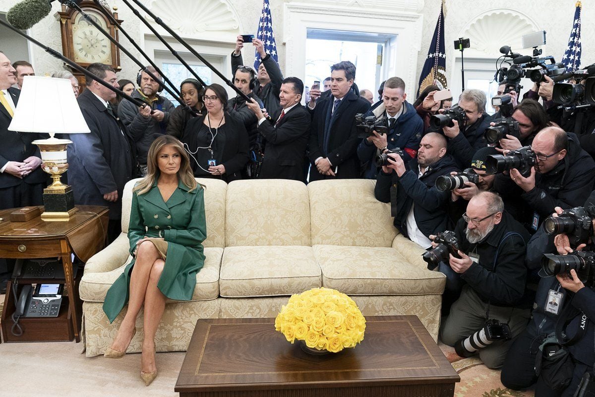 Mit diesem Foto gratulierte das Weiße Haus der First Lady zum Geburtstag