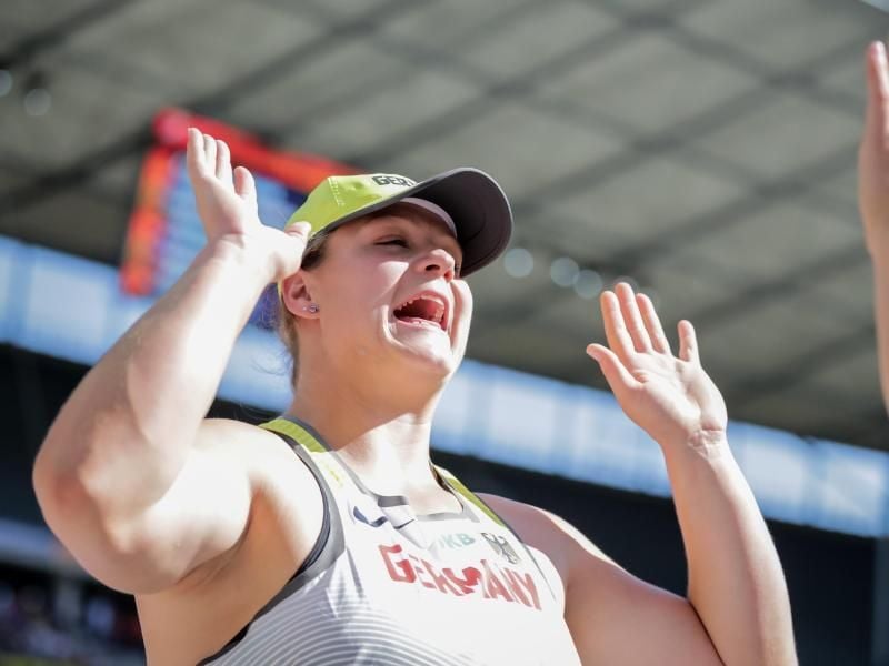 Christina Schwanitz erreichte das Finale der Kugelstoßerinnen. Foto: Kay Nietfeld
