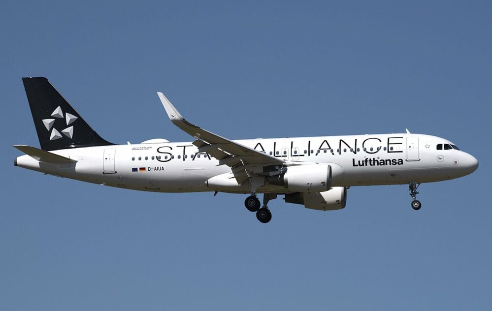 Der Airbus A320-200, der seit dem 12. Juli den Namen „Köthen/Anhalt“ trägt.