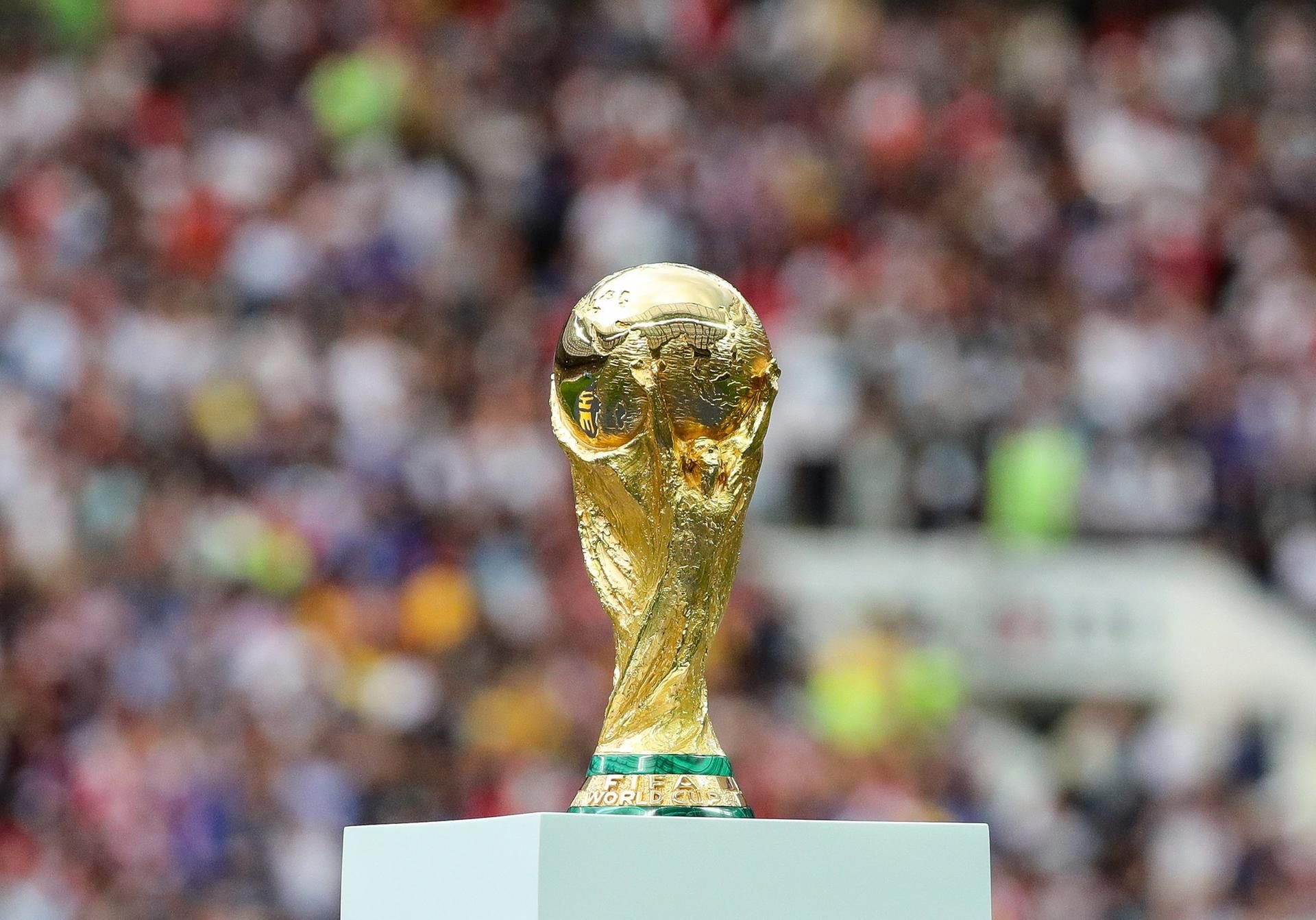 Begehrte Trophäe: Der Fußball-WM-Pokal