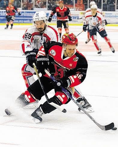 Marvin Tepper im Vorbereitungsspiel gegen die Indians.