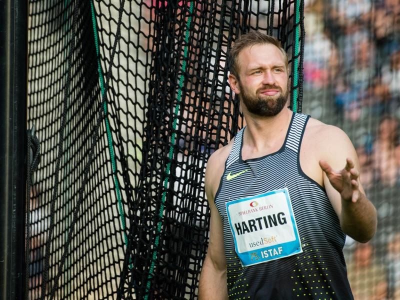 Muss noch sein EM-Tickt bangen: Diskuss-Ass Robert Harting. Foto: Gregor Fischer