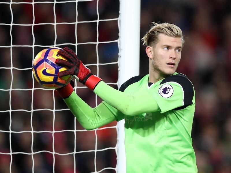 Loris Karius saß gegen den FC Middlesbrough auf der Bank. Foto: Lynne Cameron