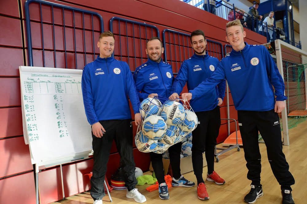 Auch die Trainer Clemens Eisenrauch, Nico Morche, Max Ruhner und Max Buschhardt hatten ihren Spaß an den drei Tagen.