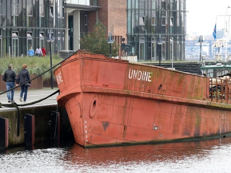 Die "Undine", das älteste erhaltene Seebäderschiff Deutschlands. Foto: Bernd Wüstneck