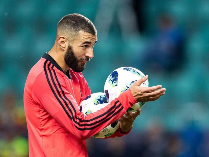 Bestreitet gegen ihn erhobene Anschuldigungen: Real-Star Karim Benzema. Foto: Marius Becker