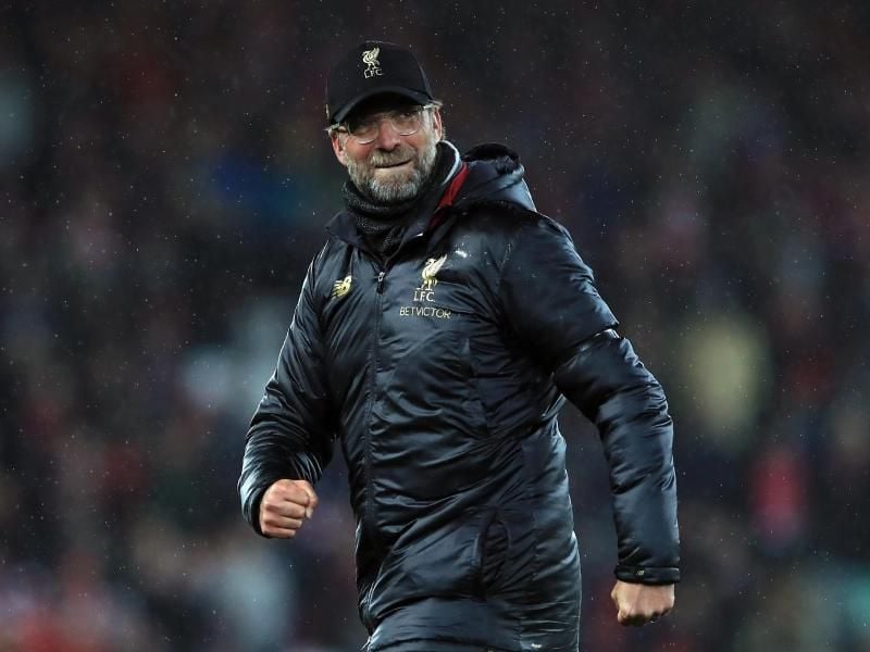 Liverpools Trainer Jürgen Klopp lässt sich vor dem Spiel beim FC Bacelona nicht aus der Ruhe bringen. Foto: Peter Byrne/PA Wire/dpa