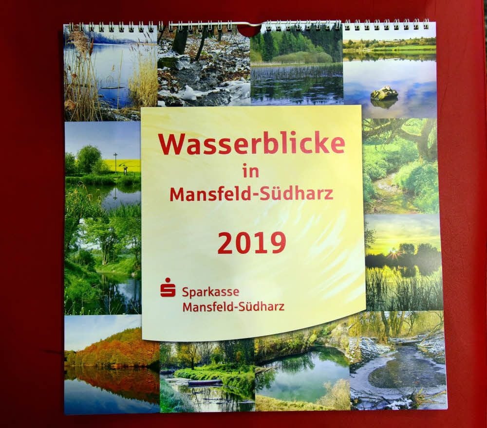 Wasserblicke aus Mansfeld-Südharz (Kalender Nr. 4)