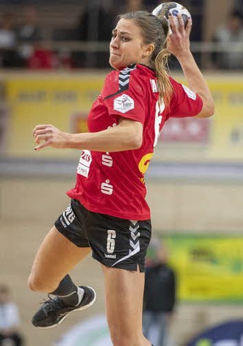 Emilia Galinska von den Wildcats aus Halle.