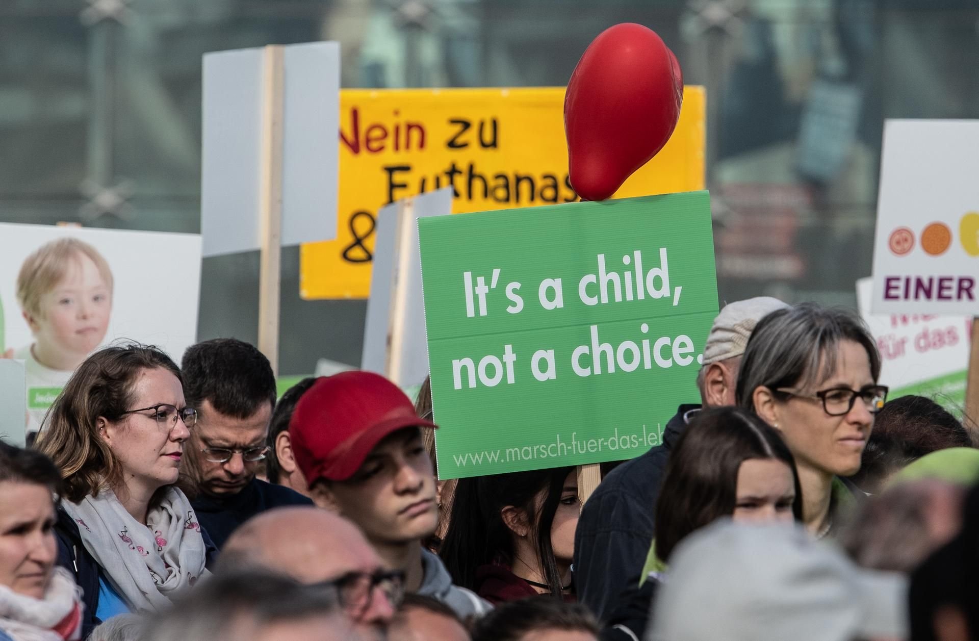 Bild vom "Marsch für das Leben" in Berlin.