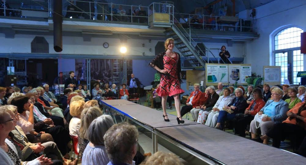 Seit Jahren sind im Industriemuseum Schönebeck Bormann-Modenschauen zu sehen, die nächste am 21. Juni.