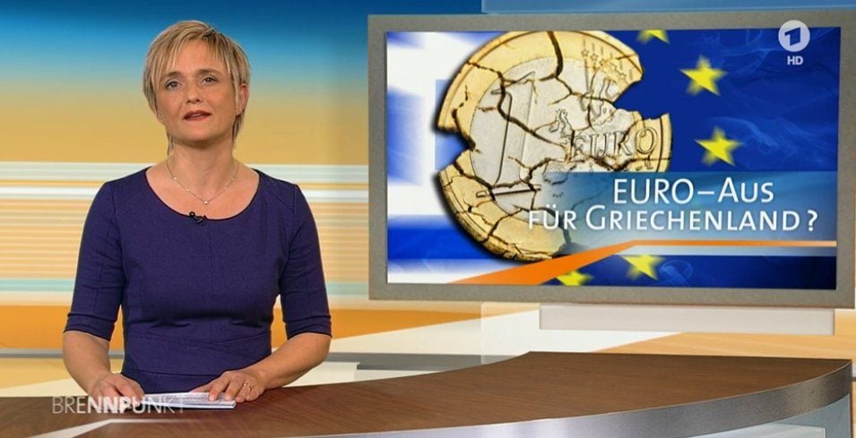 Tendenziöse Berichterstattung? In vielen Sondersendungen widmeten sich ARD und ZDF der Euro-Krise in Griechenland.