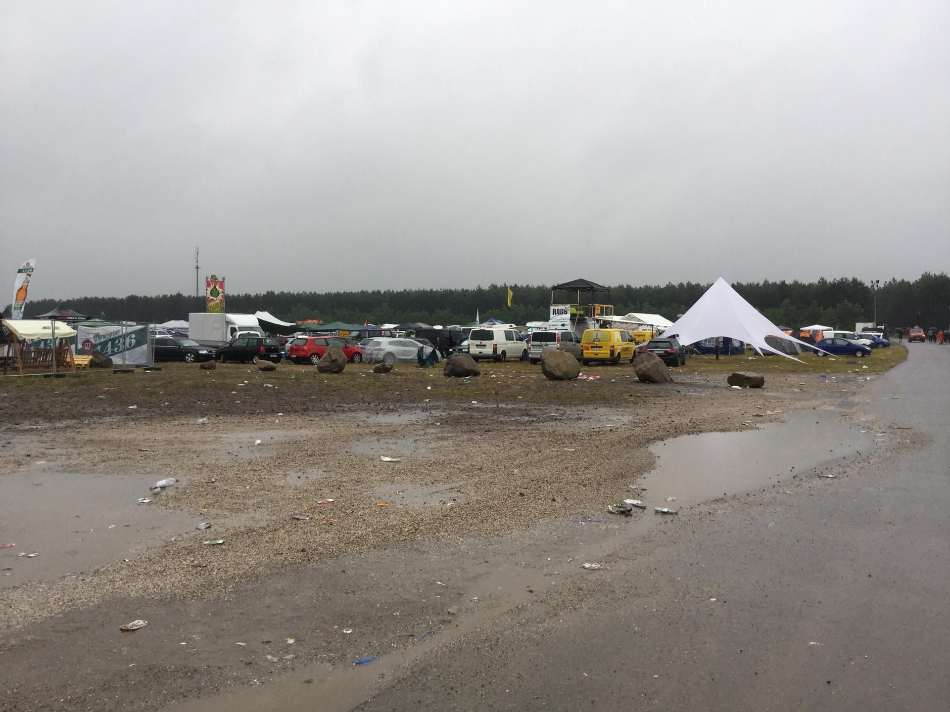 Das Wetter ließ am Samstag auf dem Sputnik Spring Break 2017 zu wünschen übrig.