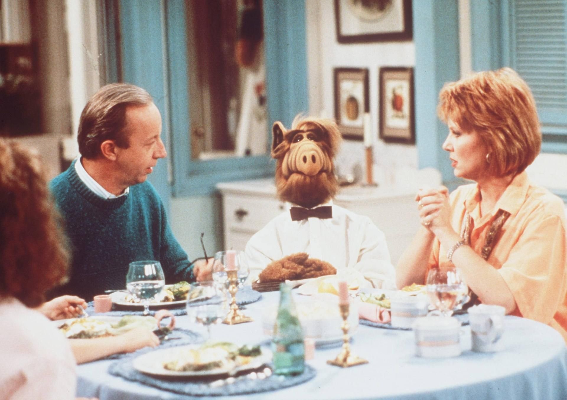 Willie Tanner (Max Wright) und Alf