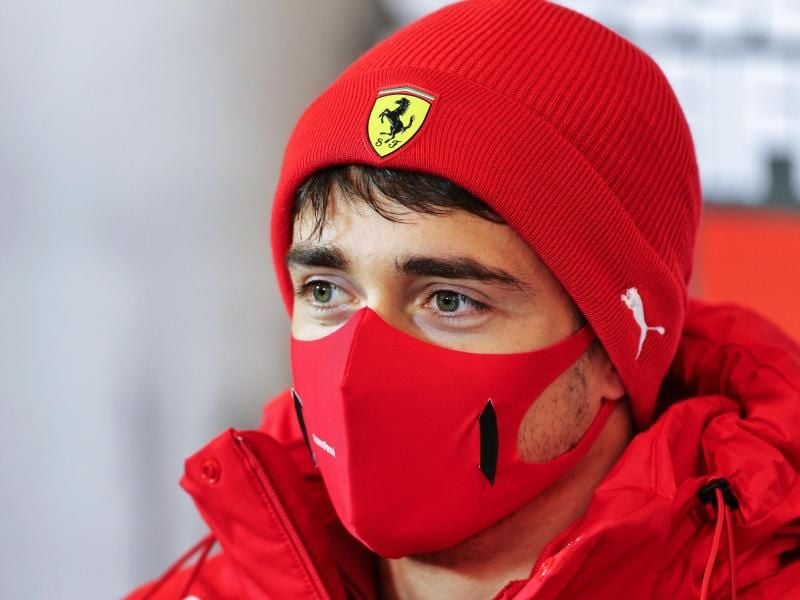 Mit Ferrari in der Krise: Charles Leclerc. Foto: Xpbimages.Com/POOL xpbimages.com/dpa