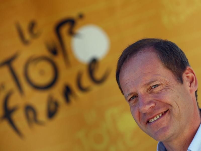 „Diese Tour wird ein Symbol der Wiedergeburt und des wirtschaftlichen Aufschwungs sein”, verspricht Tourchef Christian Prudhomme. Foto: Peter Dejong/AP/dpa