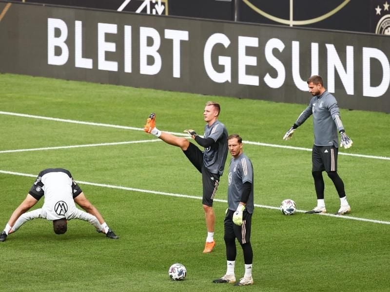 Bei den jüngsten Spielen gegen Spanien und die Schweiz spielte das DFB-Team noch vor leeren Tribünen. Foto: Christian Charisius/dpa
