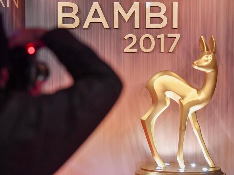 Vorbereitungen auf die Verleihung des Medienpreises Bambi. Foto: Jens Kalaene