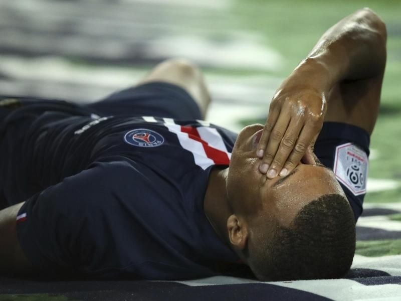 Kylian Mbappé wird Paris Saint-Germain vorerst fehlen. Foto: David Vincent/AP