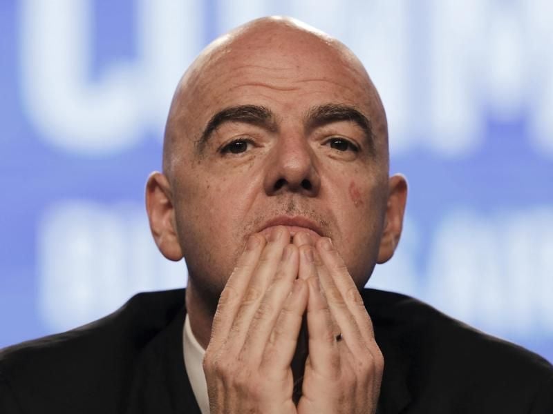 Gianni Infantino ist der Präsident des Weltfußballverbands FIFA. Foto: Martin Ruggiero/AP