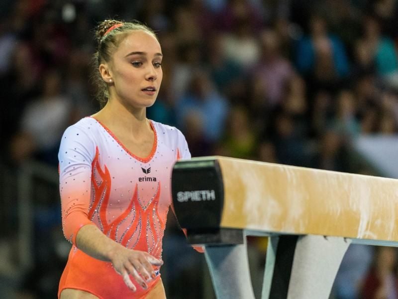 Tabea Alt wird die Turn-WM in Stuttgart verpassen. Foto: Catalin Soare