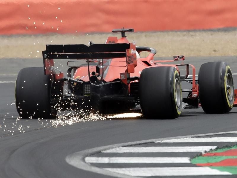 Konnte im Qualifying nicht überzeugen: Sebastian Vettel. Foto: Luca Bruno/AP