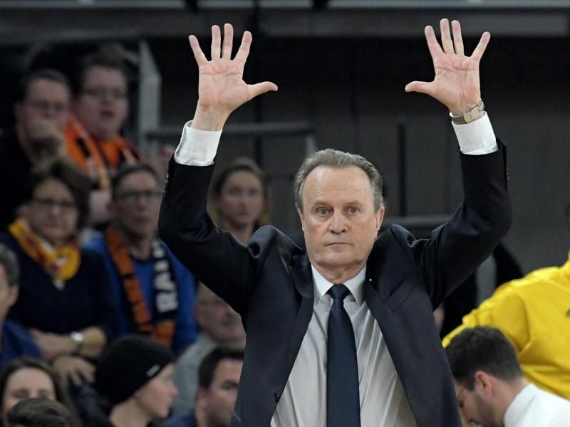 Der Trainer des Jahres in der BBL: Aito Garcia Reneses von ALBA Berlin. Foto: Stefan Puchner