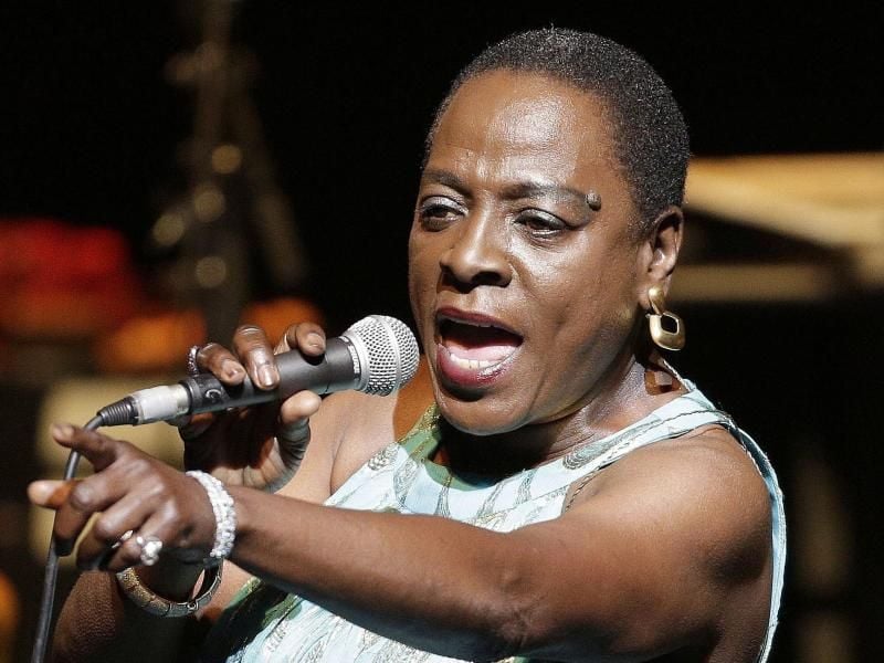 Soulstimme: Sharon Jones beim Wiener Jazzfest. DIe Sängerin wurde 60 Jahre alt. EPA/Georg Hochmuth Foto: Georg Hochmuth