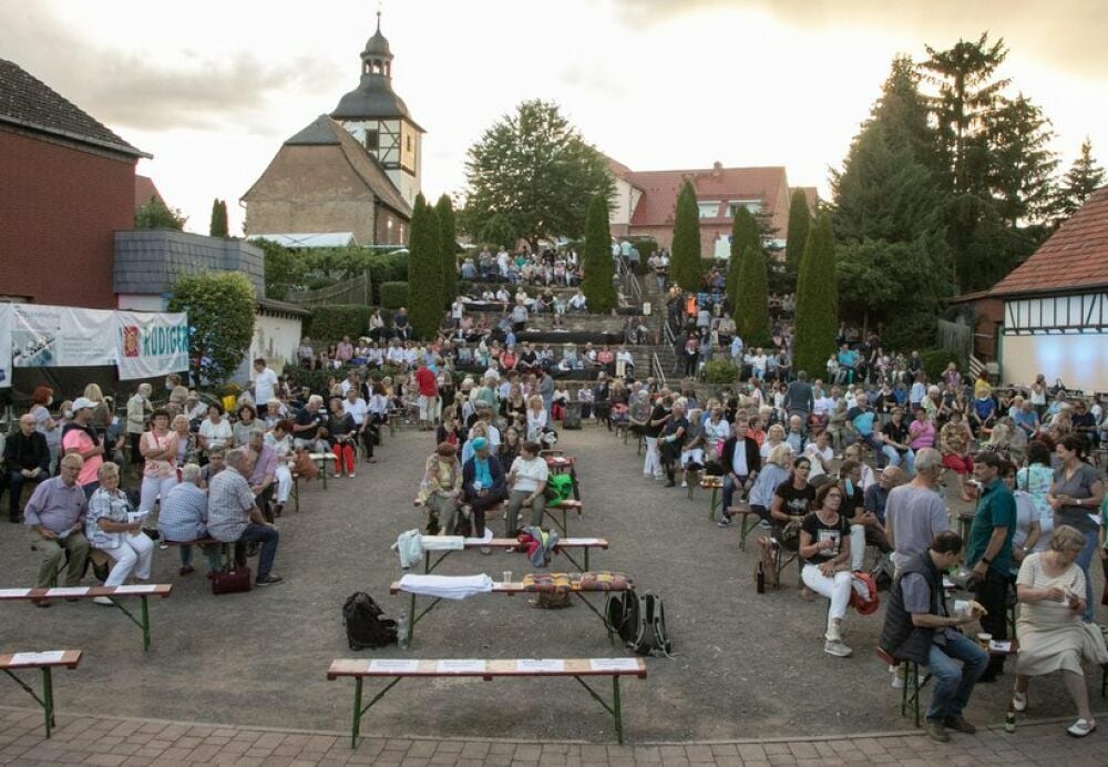 Auf Abstand zwischen den Reihen wurde geachtet.