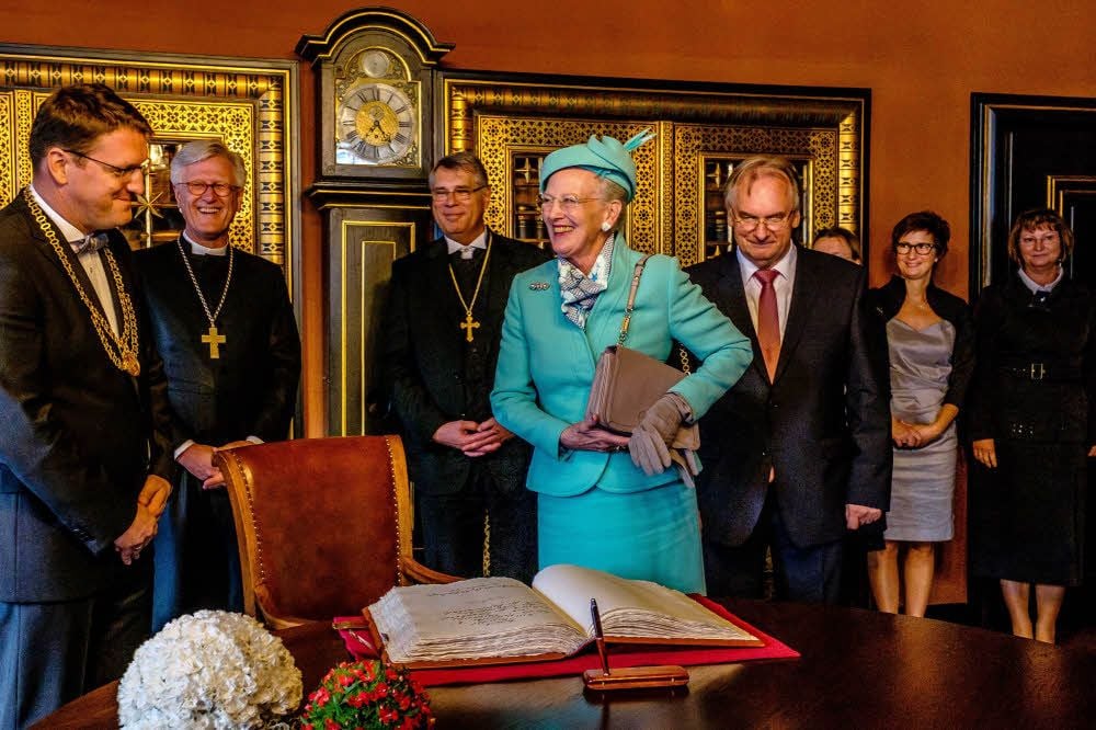 Torsten Zugehör empfängt 2016 eine Königin, Margrethe II. von Dänemark.