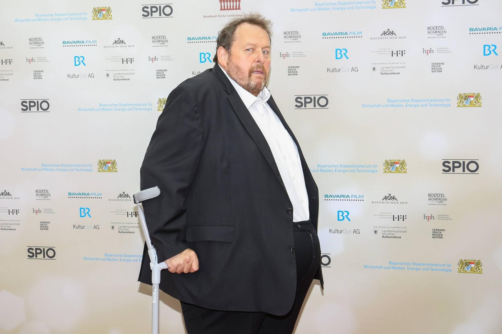 Ottfried Fischer 2016 beim Friedenspreis des Deutschen Films in München.
