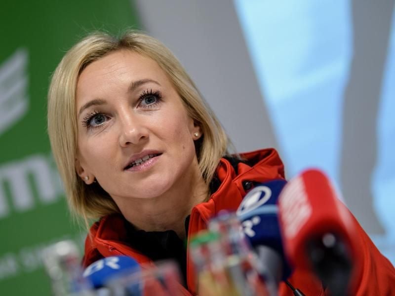 Hat Olympia 2022 in Peking im Blick: Paarlauf-Olympiasiegerin Aljona Savchenko. Foto: Matthias Balk