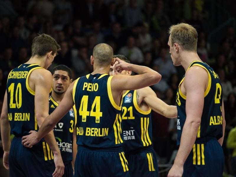 ALBA Berlin untermauerte seinen zweiten Tabellenplatz. Foto: Nicolas Armer