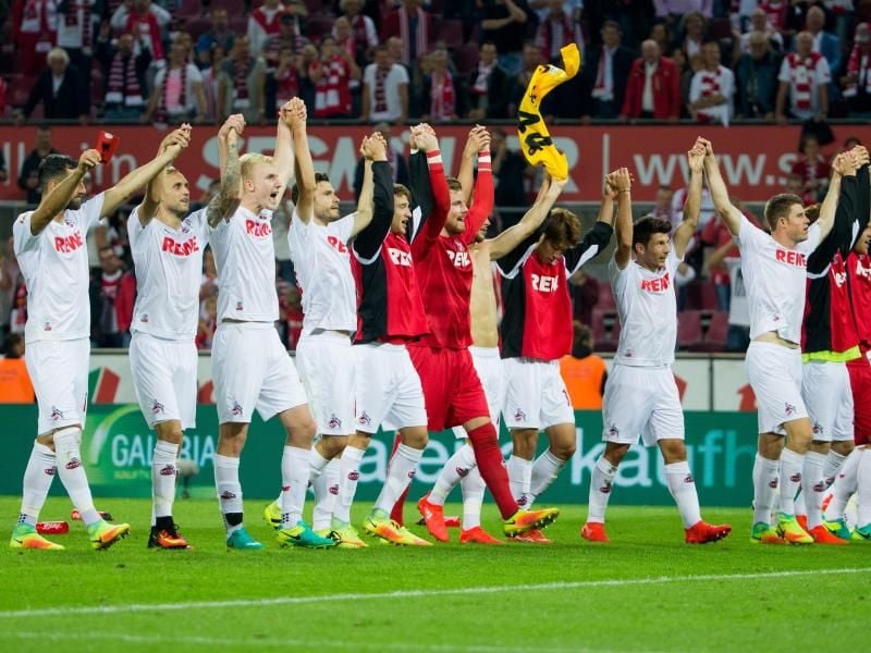 Derzeit läuft es für den 1. FC Köln - sportlich und wirtschaftlich. Foto: Rolf Vennenbernd